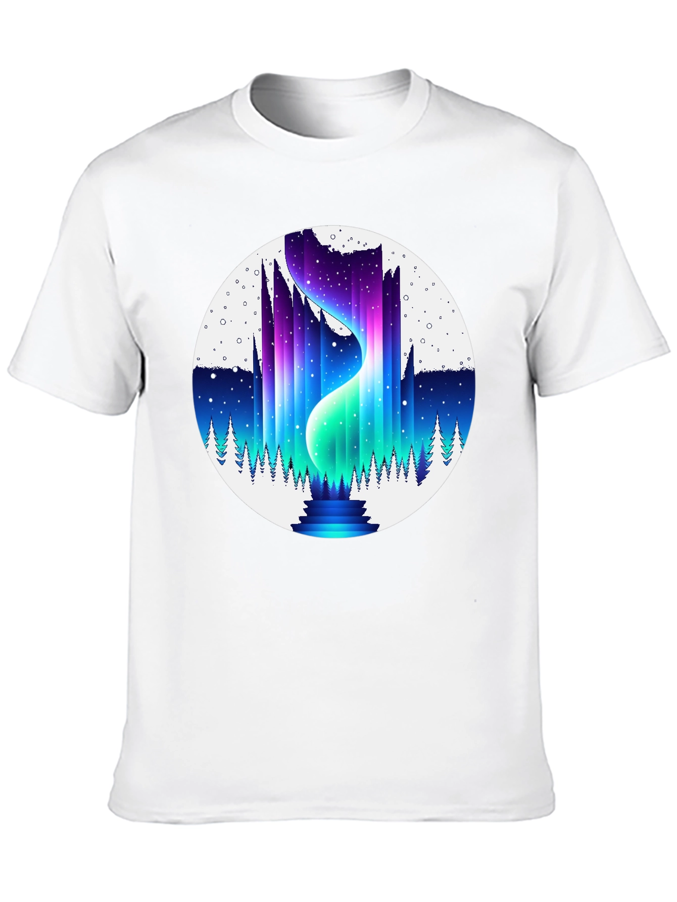 Aurora Borealis Graphic T-Shirt