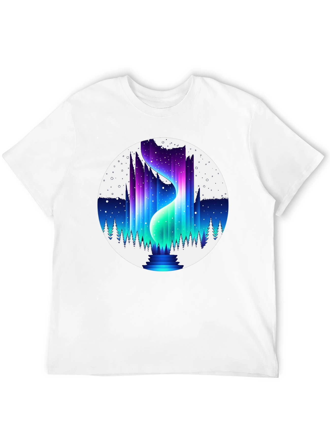 Aurora Borealis Graphic T-Shirt