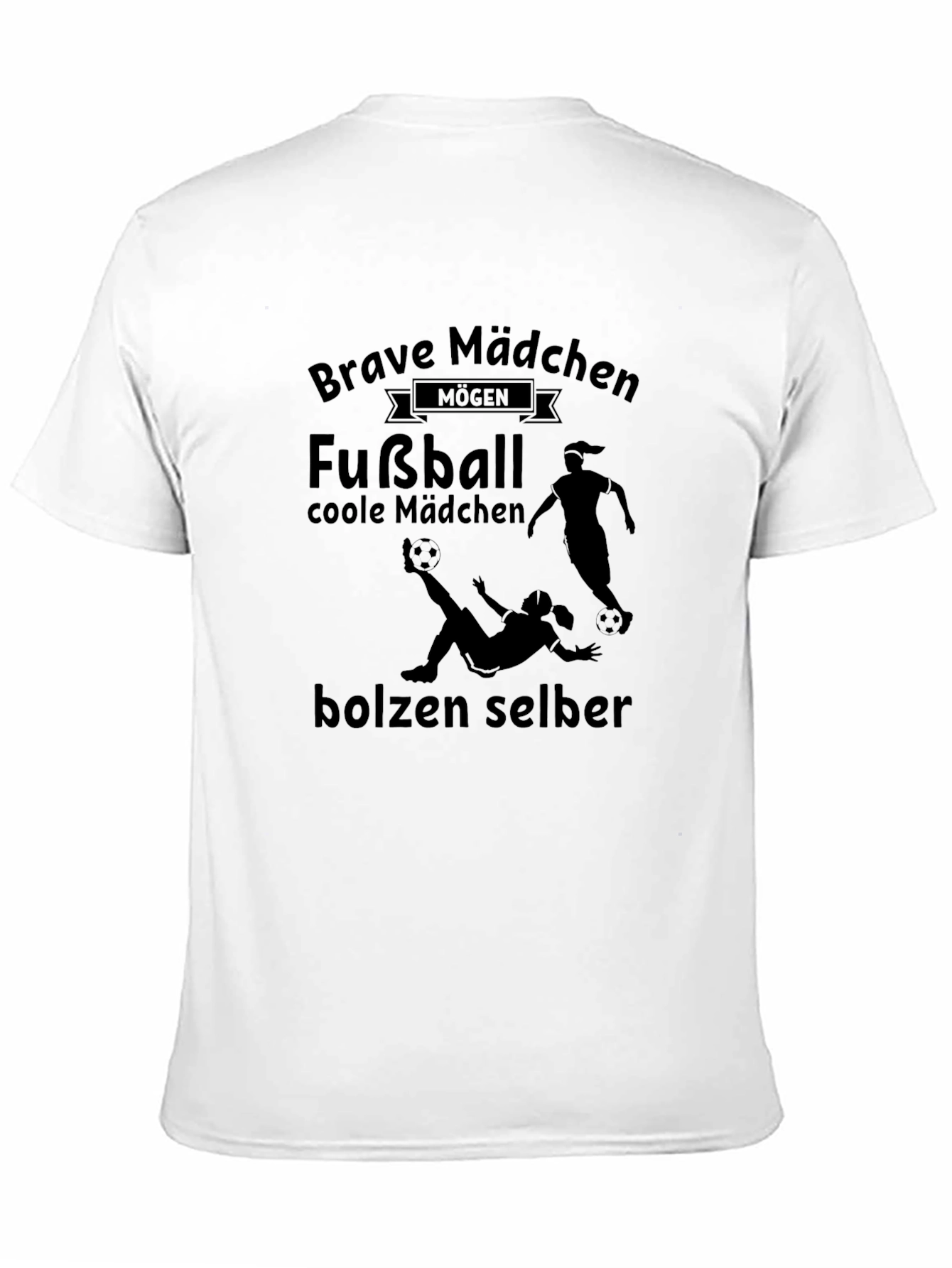 Brave Mädchen Football T-Shirt