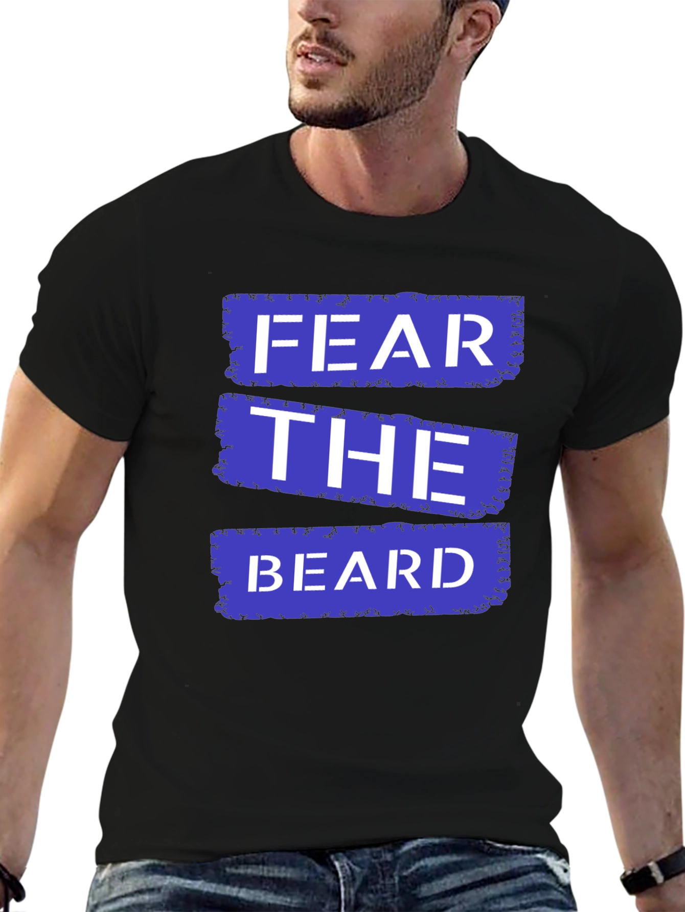Fear The Beard T-Shirt - Funny Graphic Tee