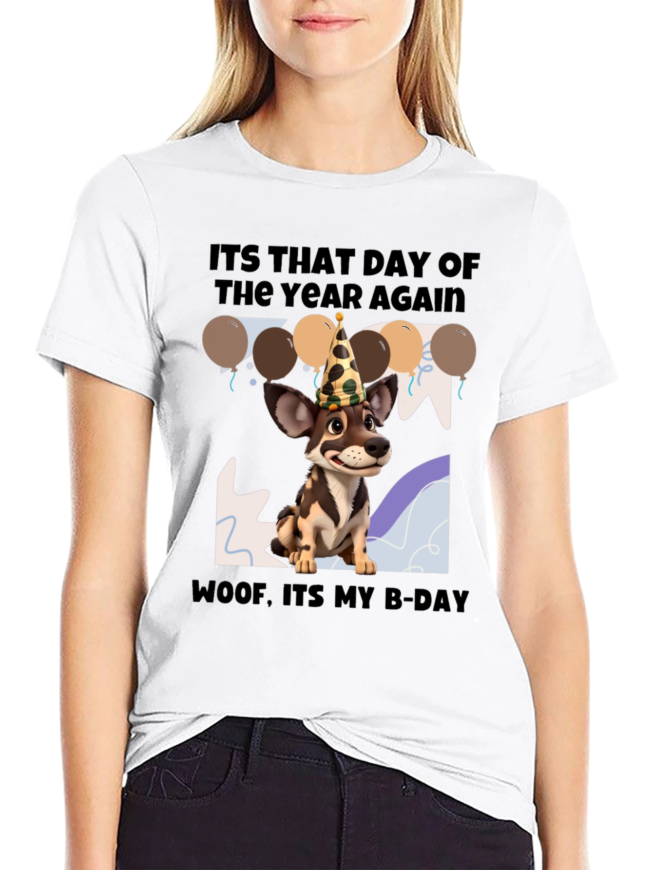 Dog Birthday T-Shirt: Its That Day Again