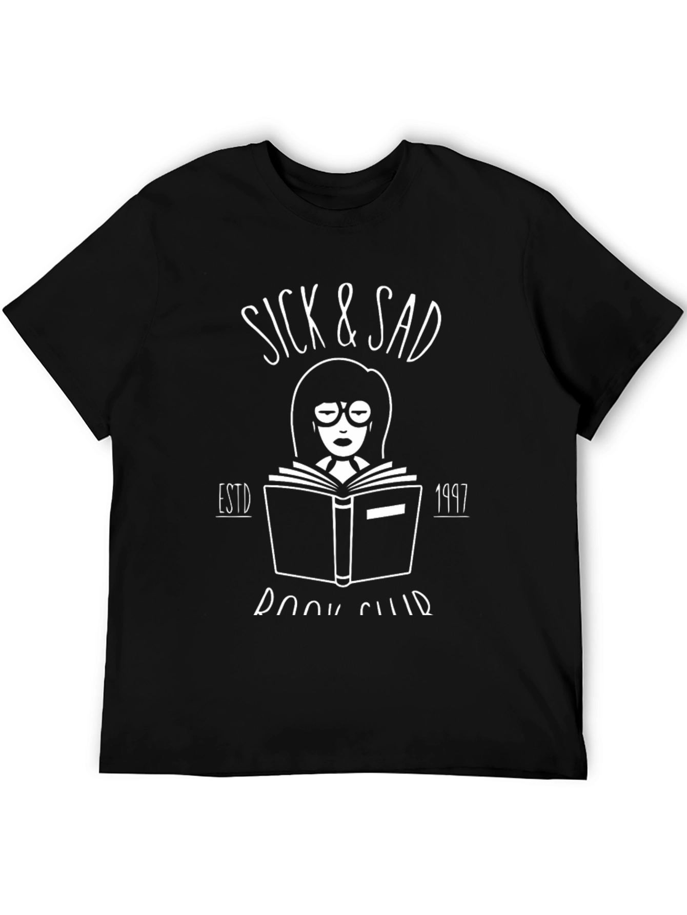 Sick & Sad Book Club Graphic T-Shirt
