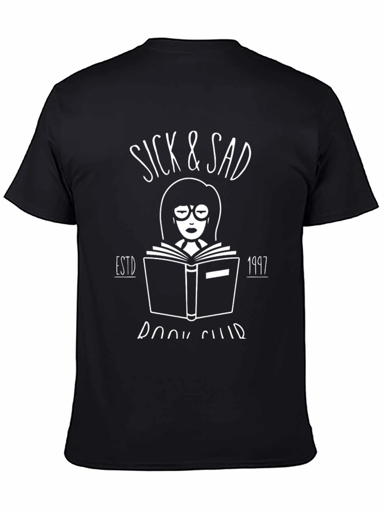 Sick & Sad Book Club Graphic T-Shirt