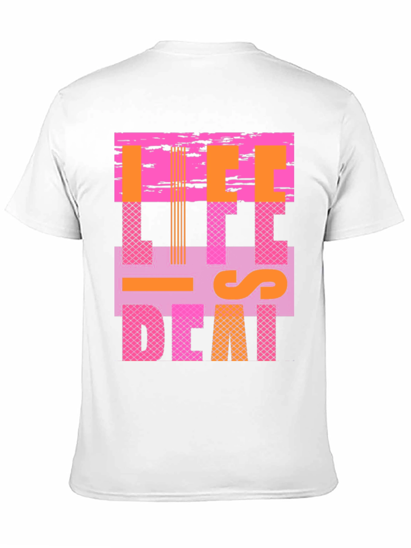 Retro-Inspired Graphic Tee - Life is Decadent