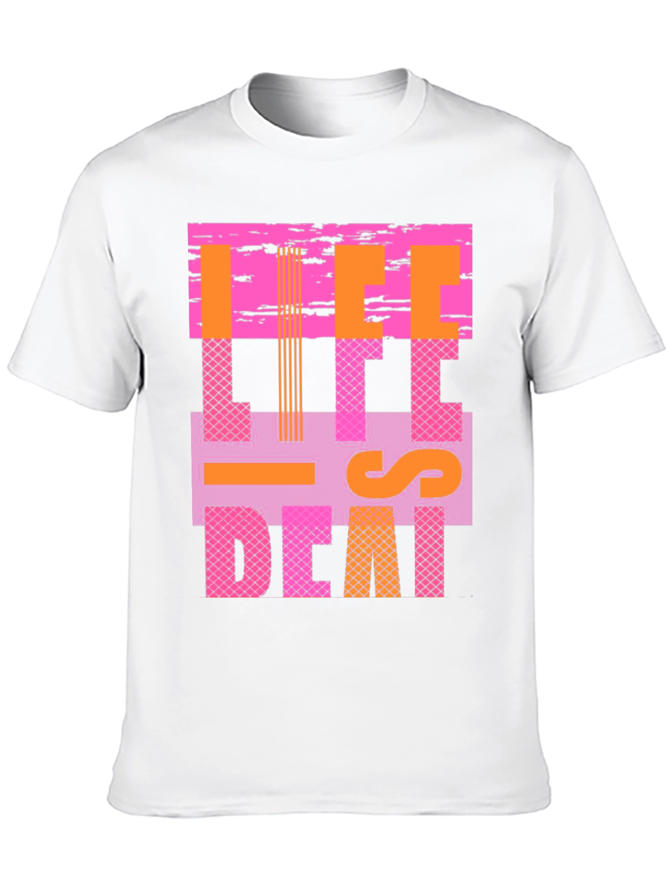 Retro-Inspired Graphic Tee - Life is Decadent