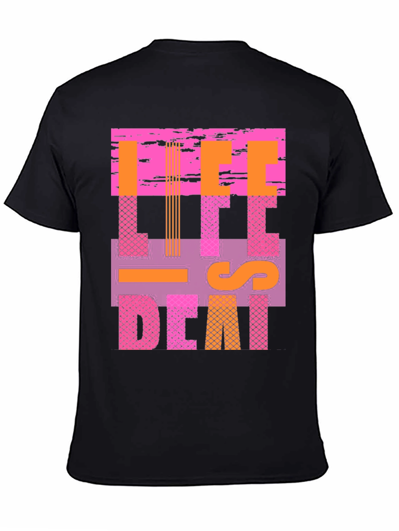 Retro-Inspired Graphic Tee - Life is Decadent
