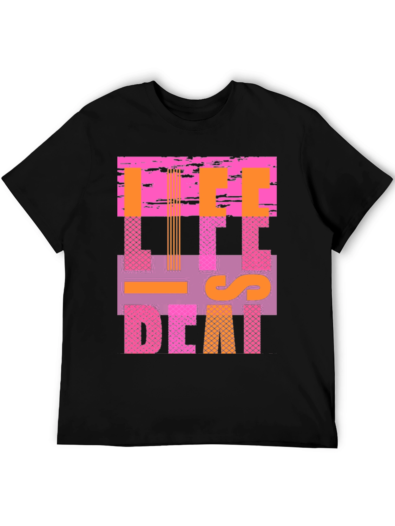 Retro-Inspired Graphic Tee - Life is Decadent