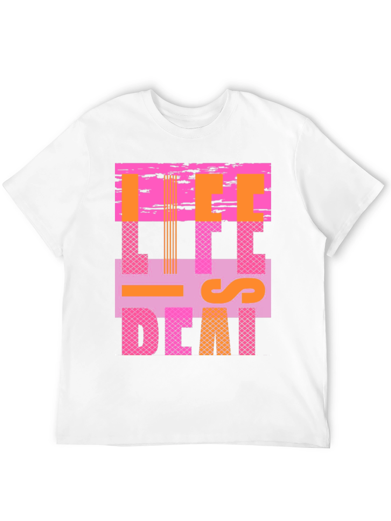 Retro-Inspired Graphic Tee - Life is Decadent