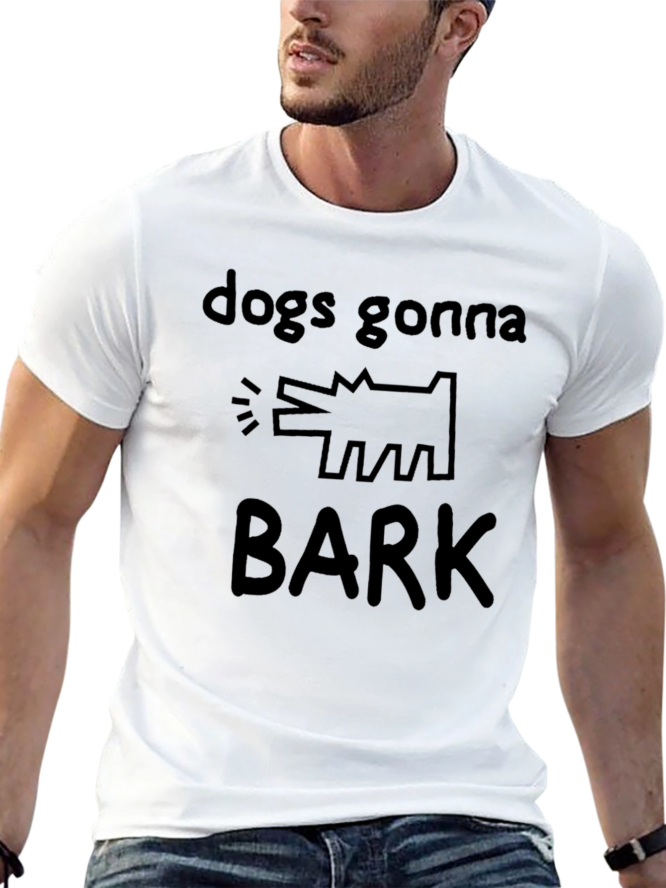 Dogs Gonna Bark Graphic T-Shirt