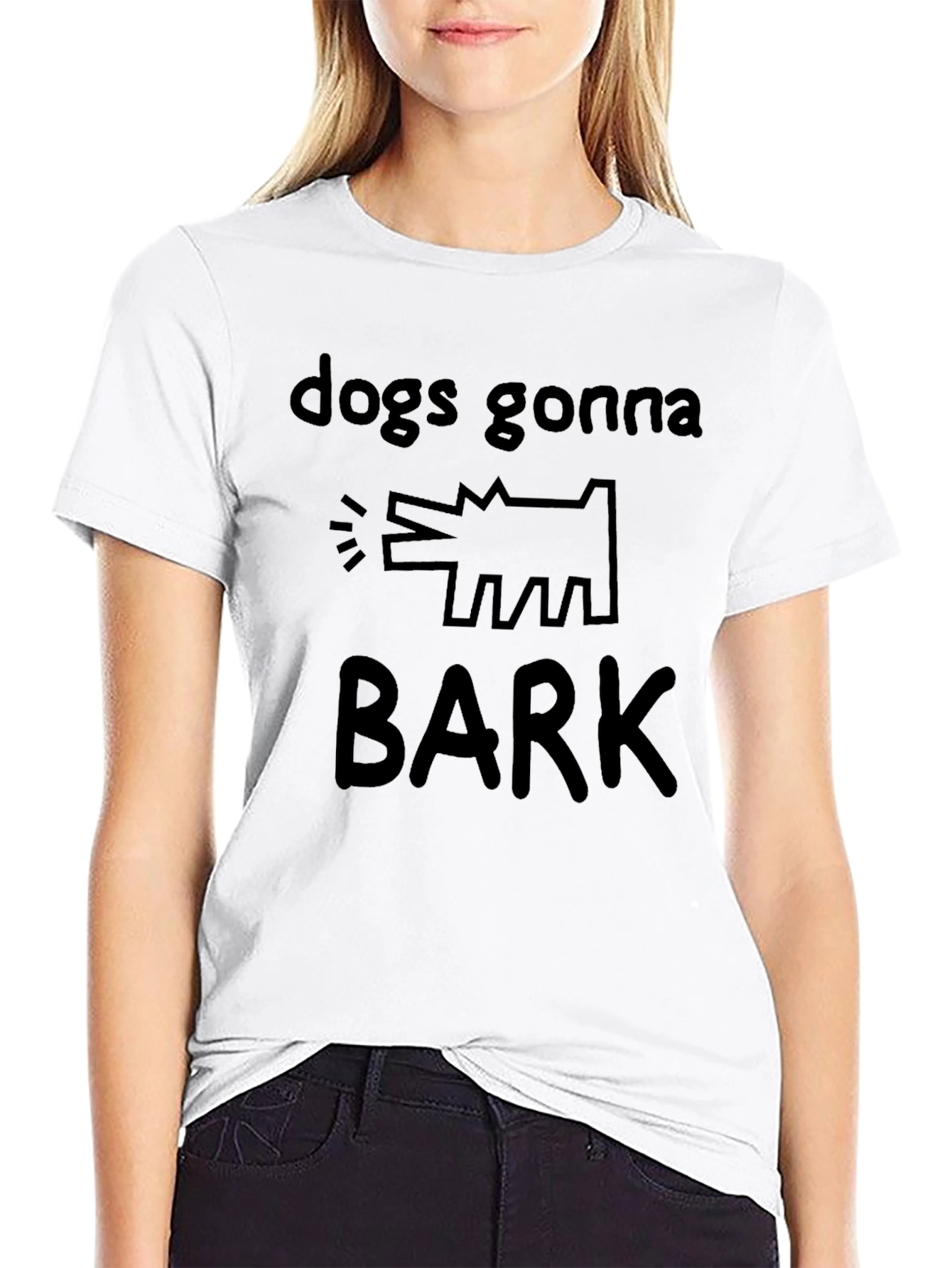 Dogs Gonna Bark Graphic T-Shirt