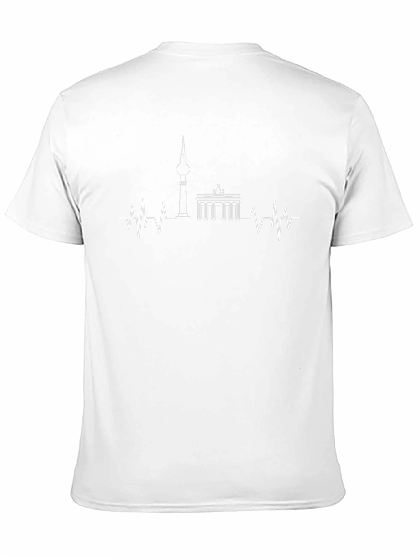 Berlin Skyline Heartbeat T-Shirt