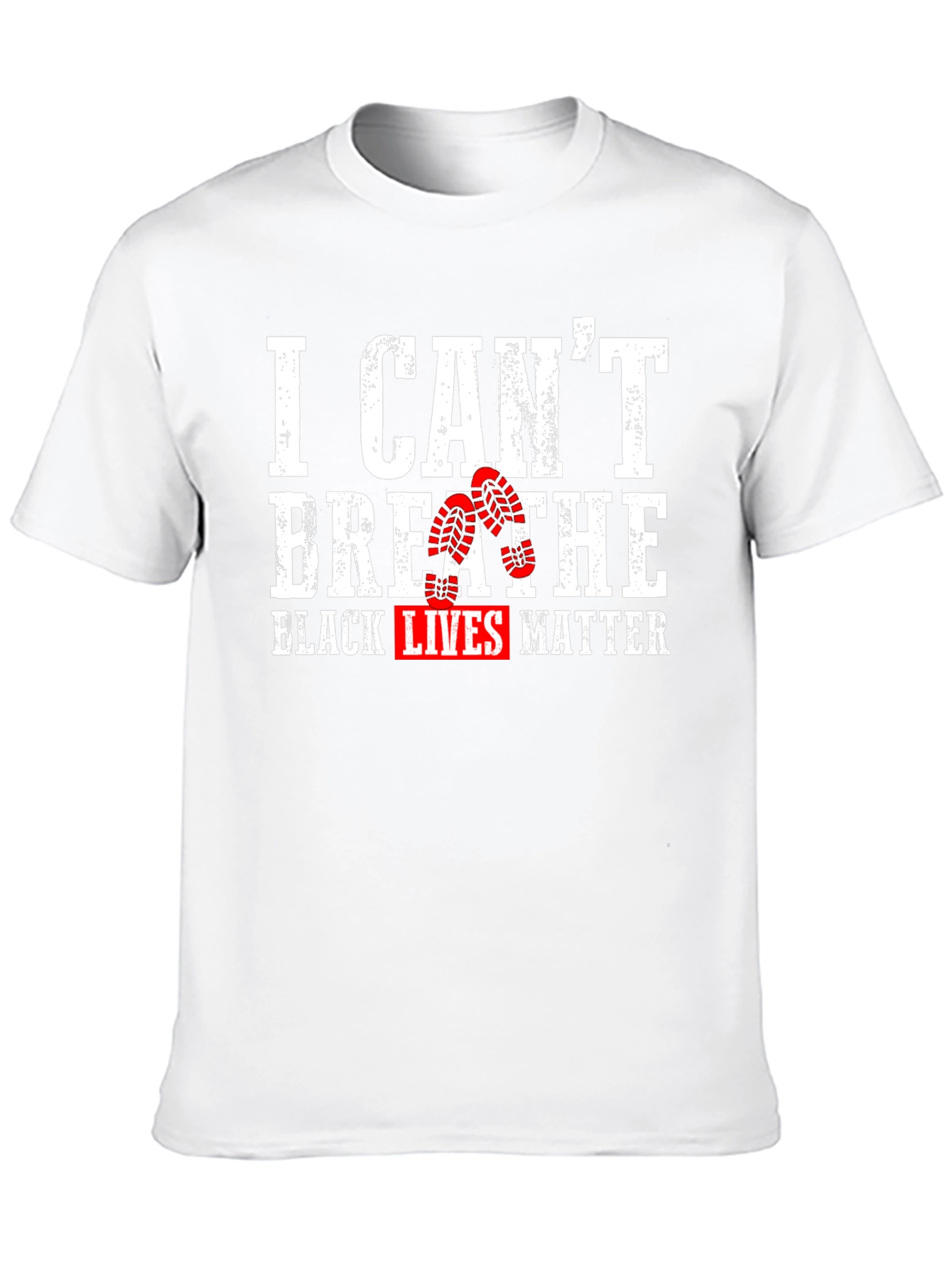 I Cant Breathe Black Lives Matter Graphic Tee