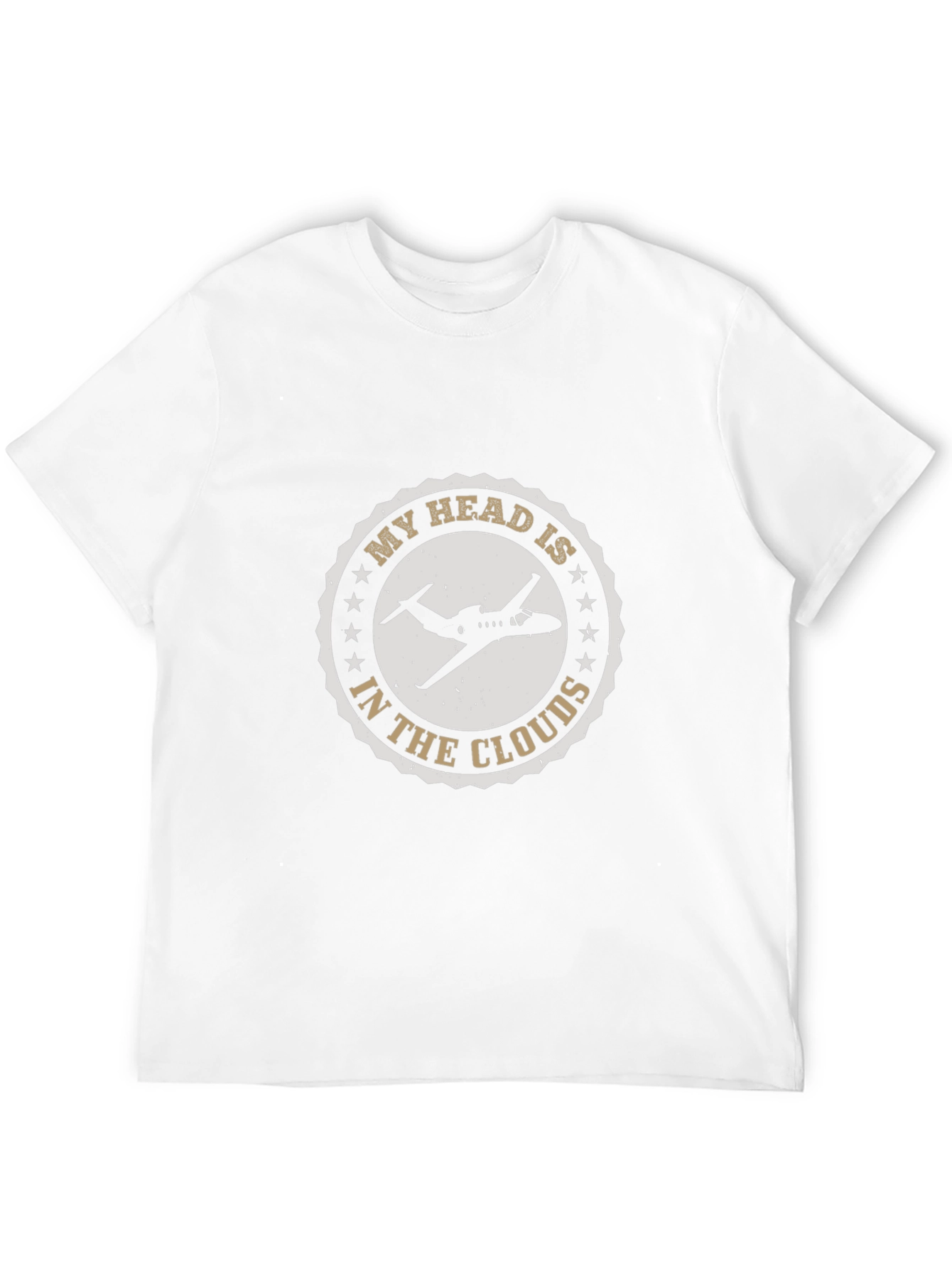 My Head Is In The Clouds Airplane T-Shirt
