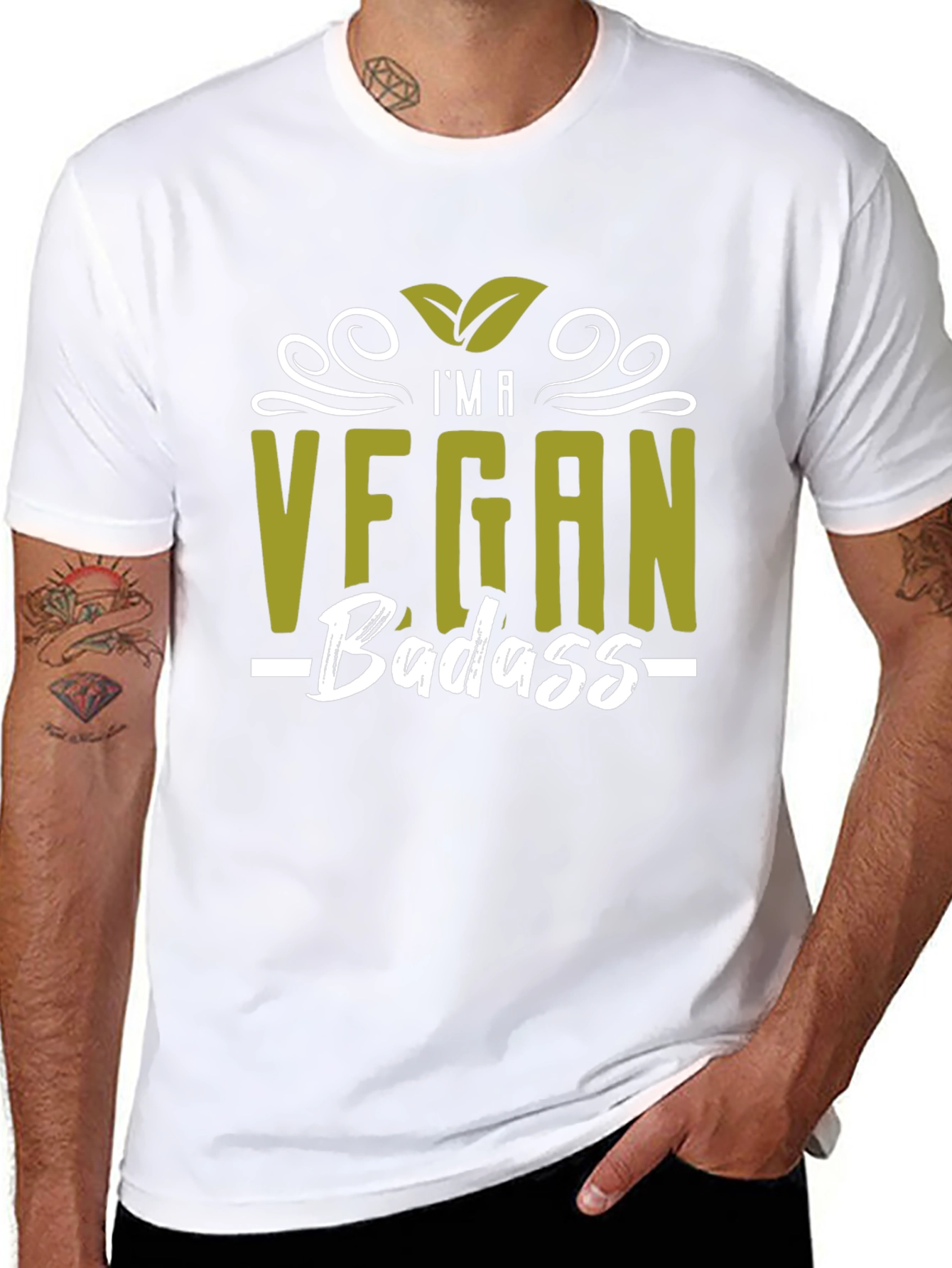 Vegan Badass T-Shirt - Stylish Vegan Pride Tee