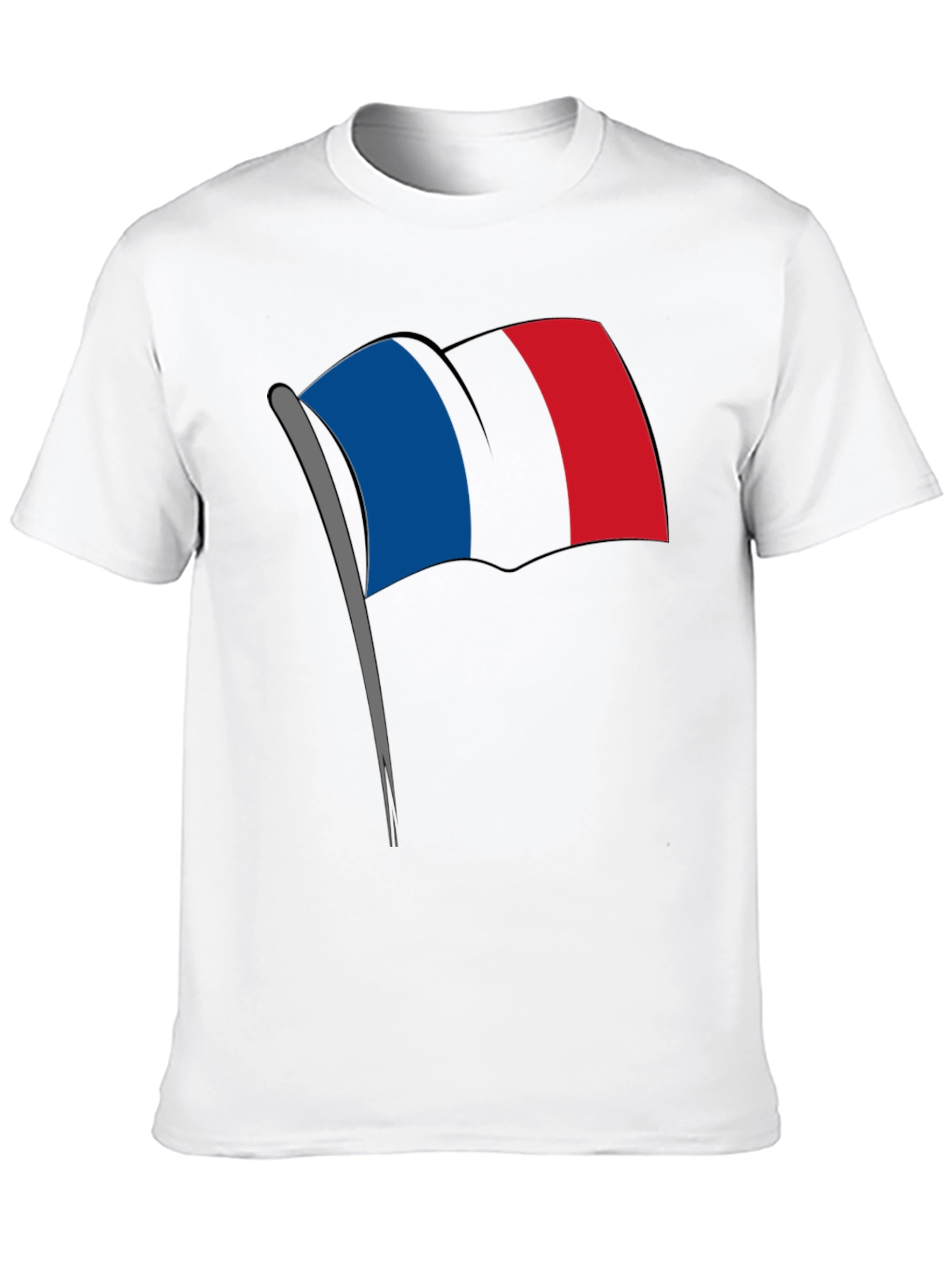 Flag Graphic Tee - Black T-Shirt