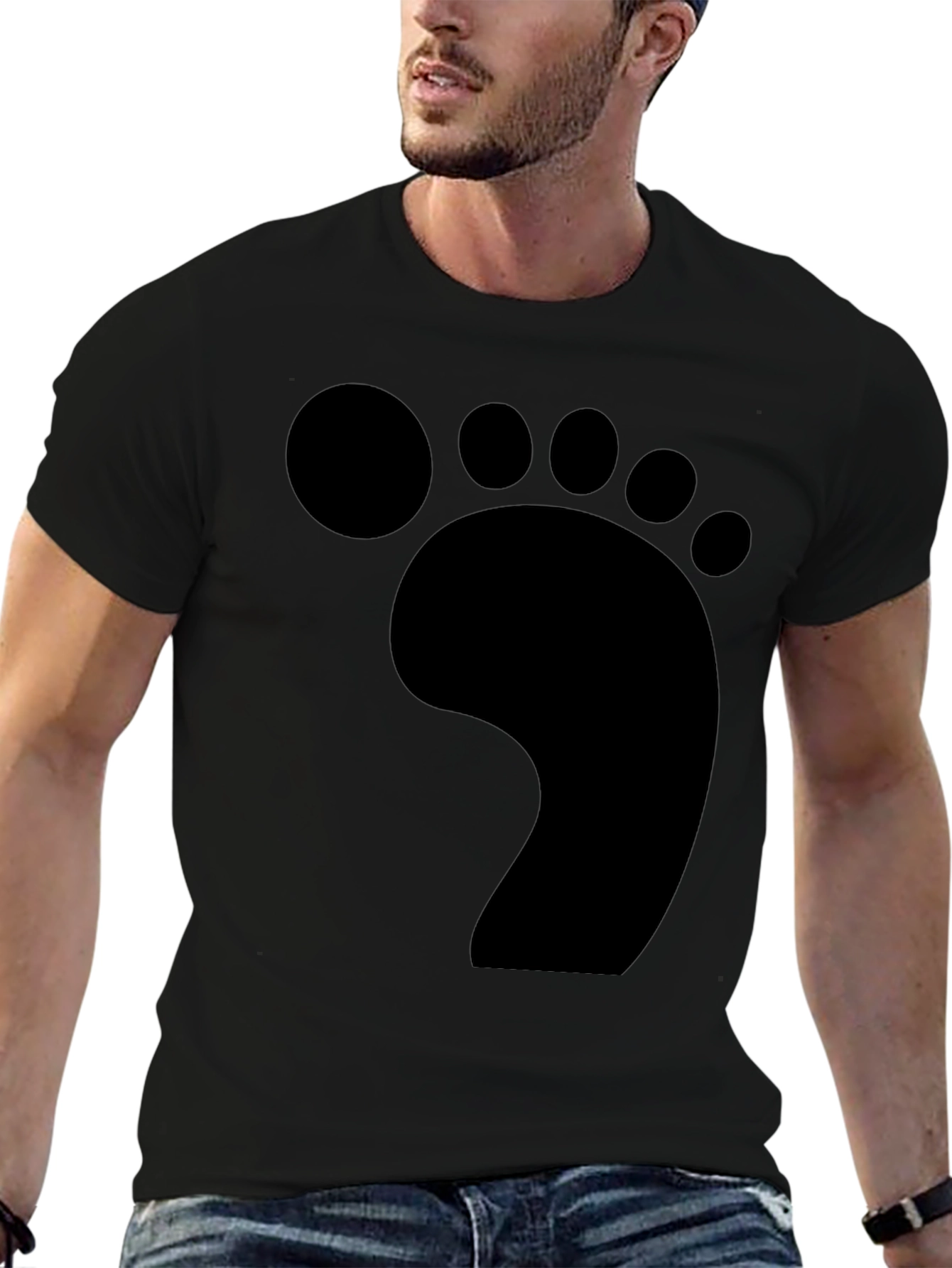 Footprint Graphic T-Shirt