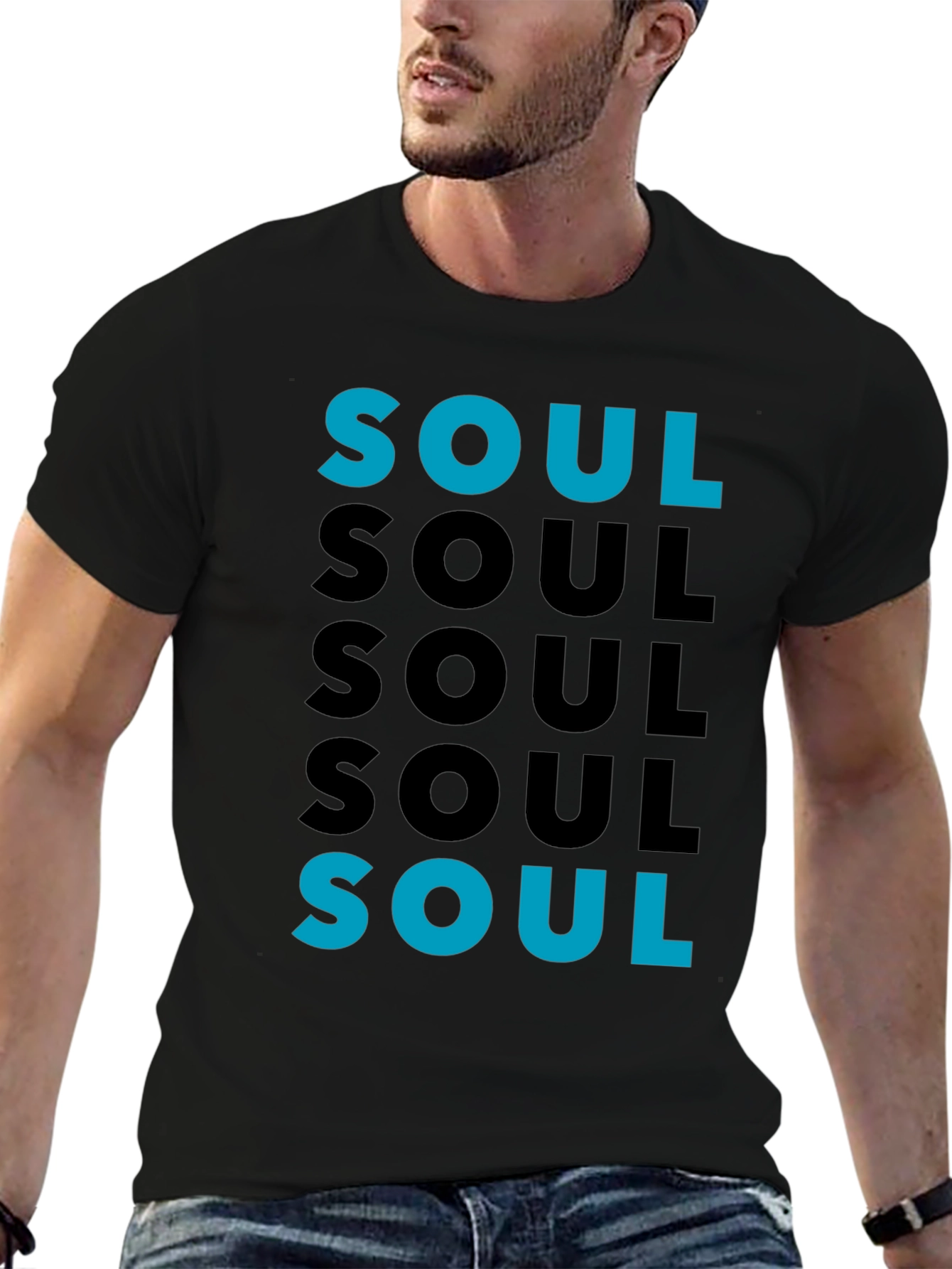 Soulful Graphic Tee - Cool Casual Style