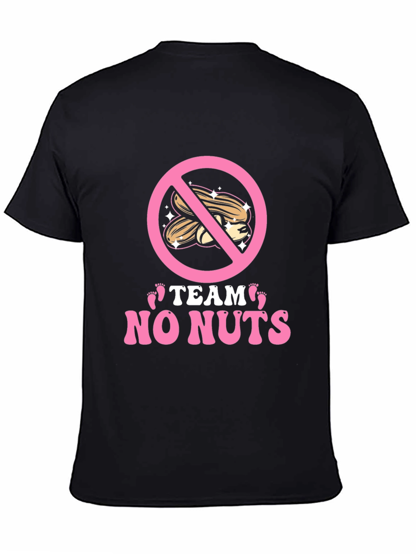 Team No Nuts Gender Reveal T-Shirt
