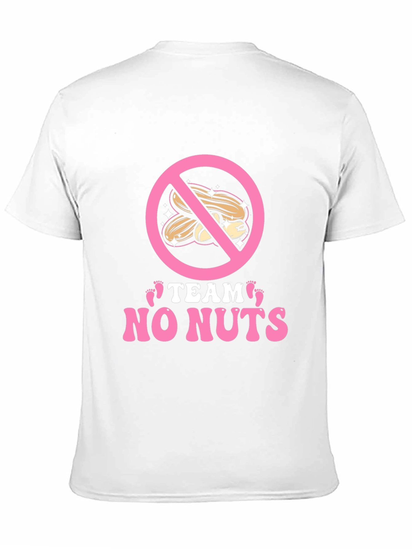 Team No Nuts Gender Reveal T-Shirt