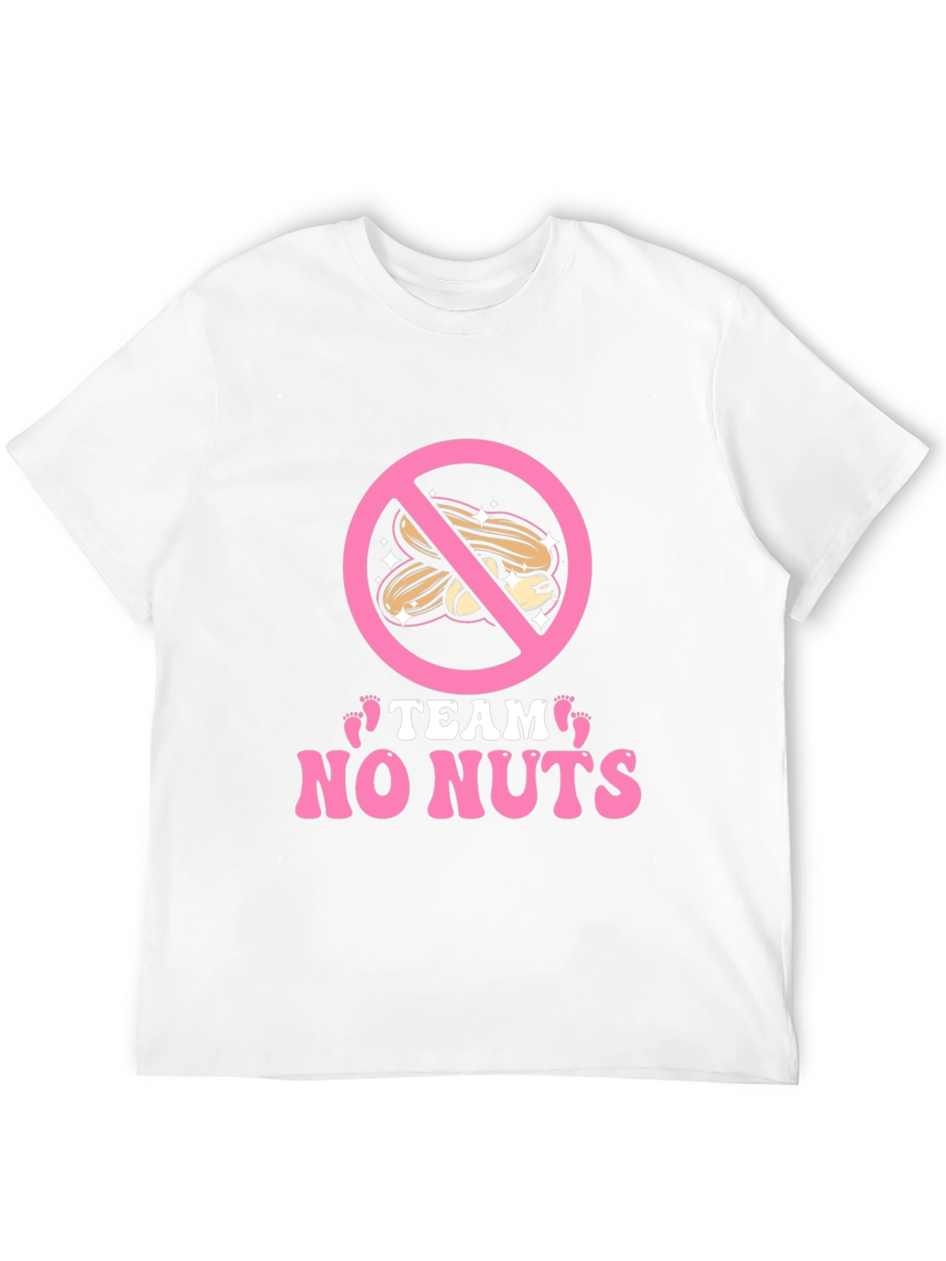 Team No Nuts Gender Reveal T-Shirt