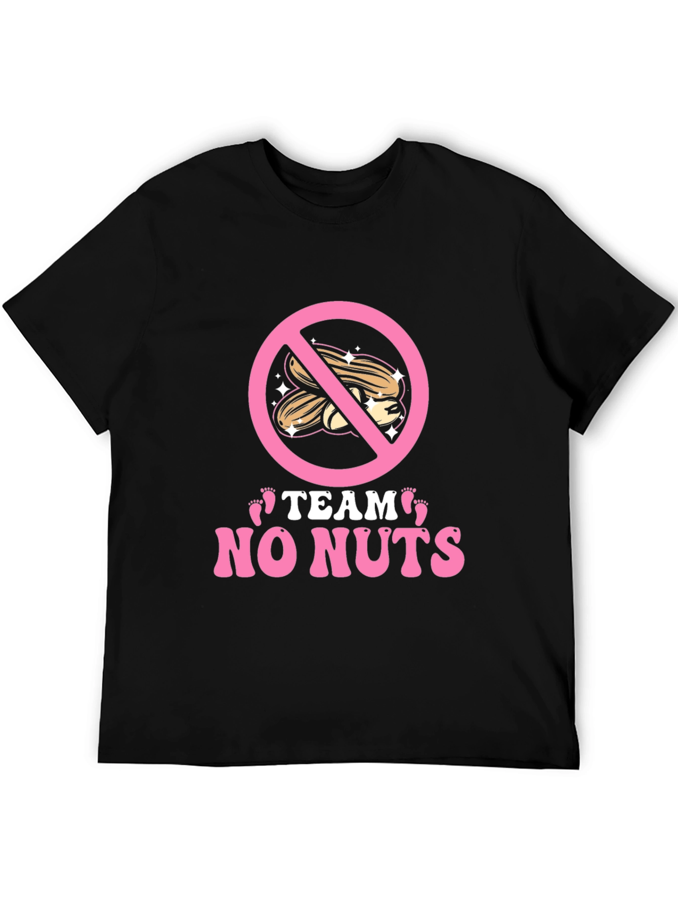Team No Nuts Gender Reveal T-Shirt