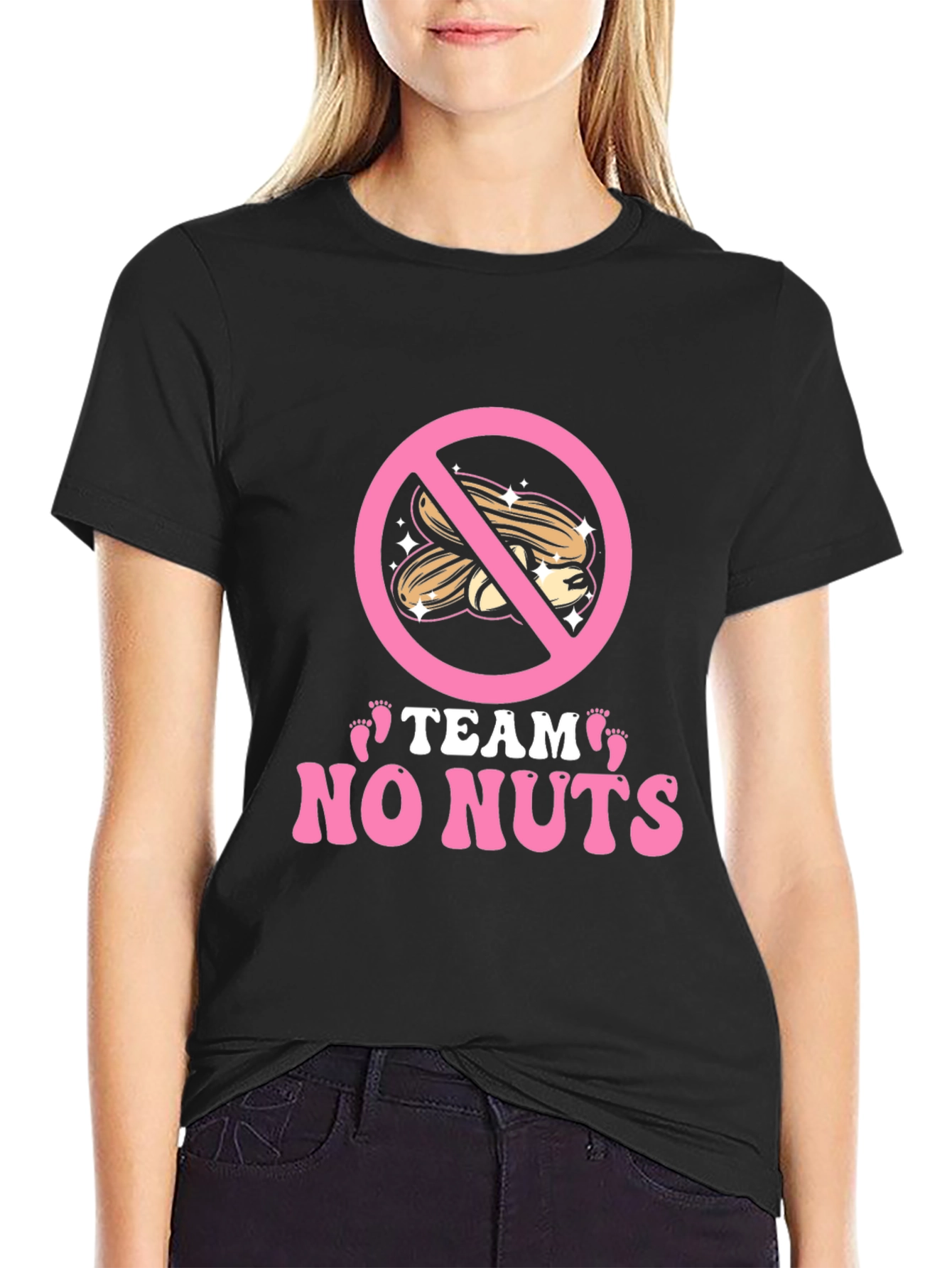 Team No Nuts Gender Reveal T-Shirt