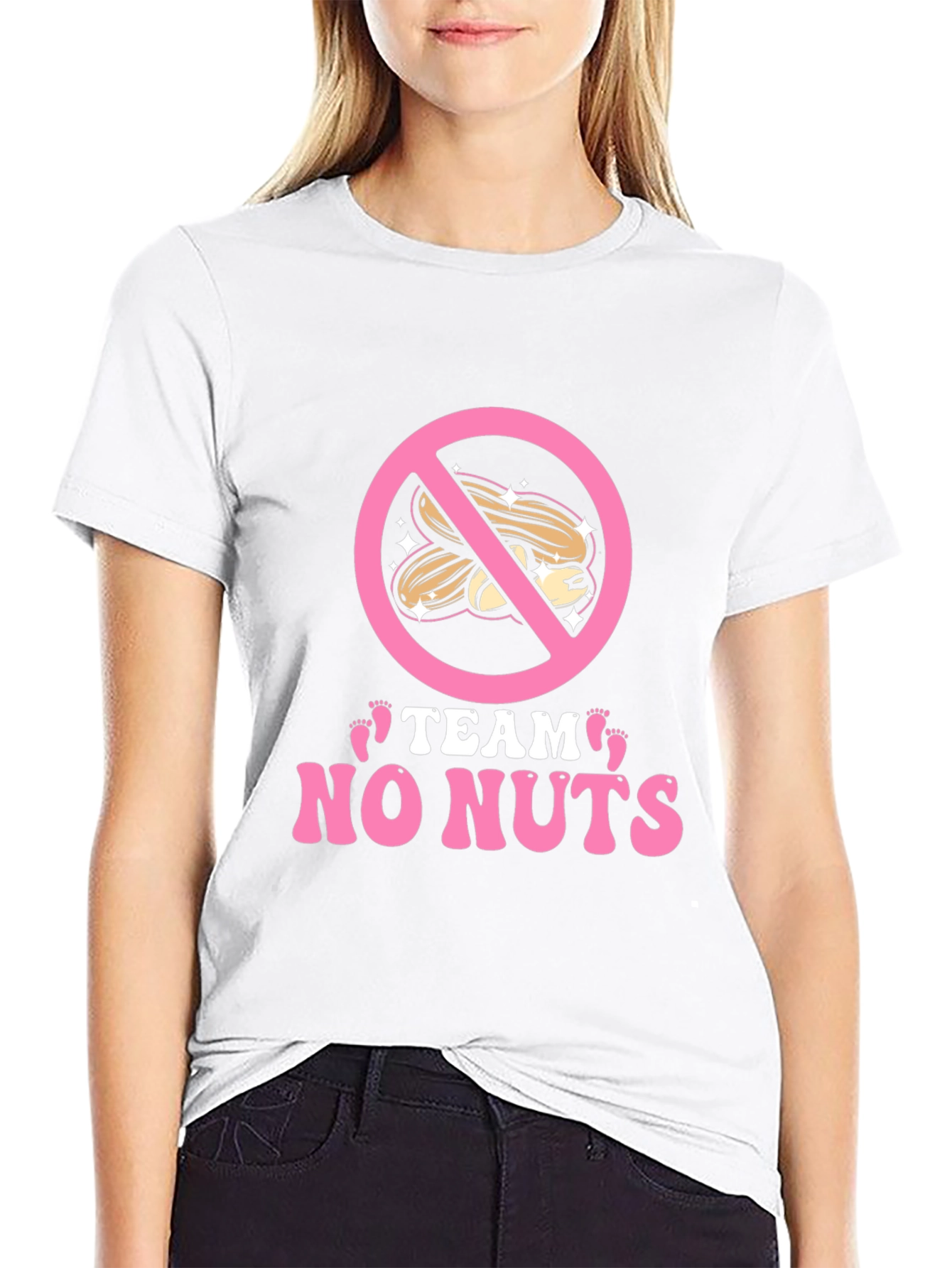 Team No Nuts Gender Reveal T-Shirt