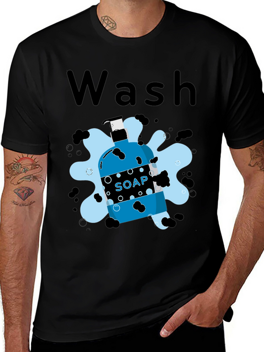 Wash Soap T-Shirt - Stay Clean & Fresh