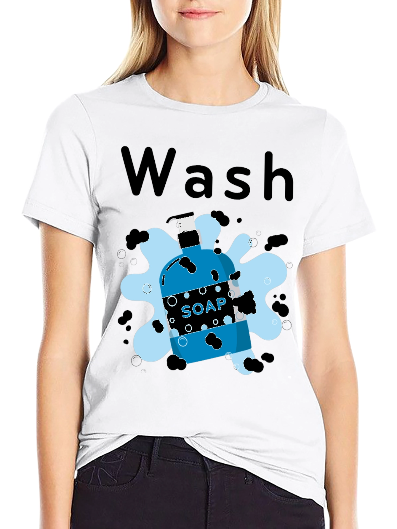 Wash Soap T-Shirt - Stay Clean & Fresh