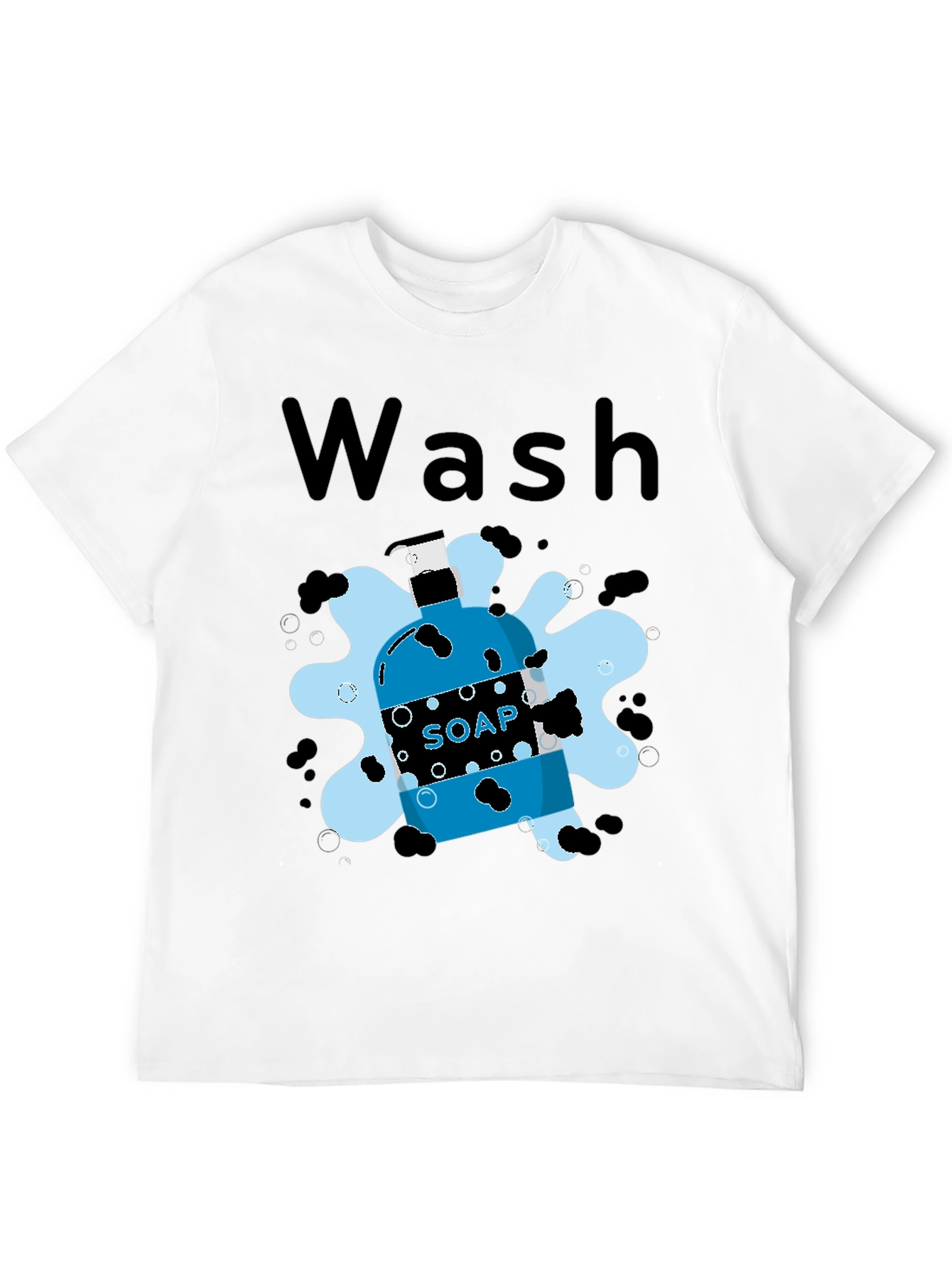 Wash Soap T-Shirt - Stay Clean & Fresh
