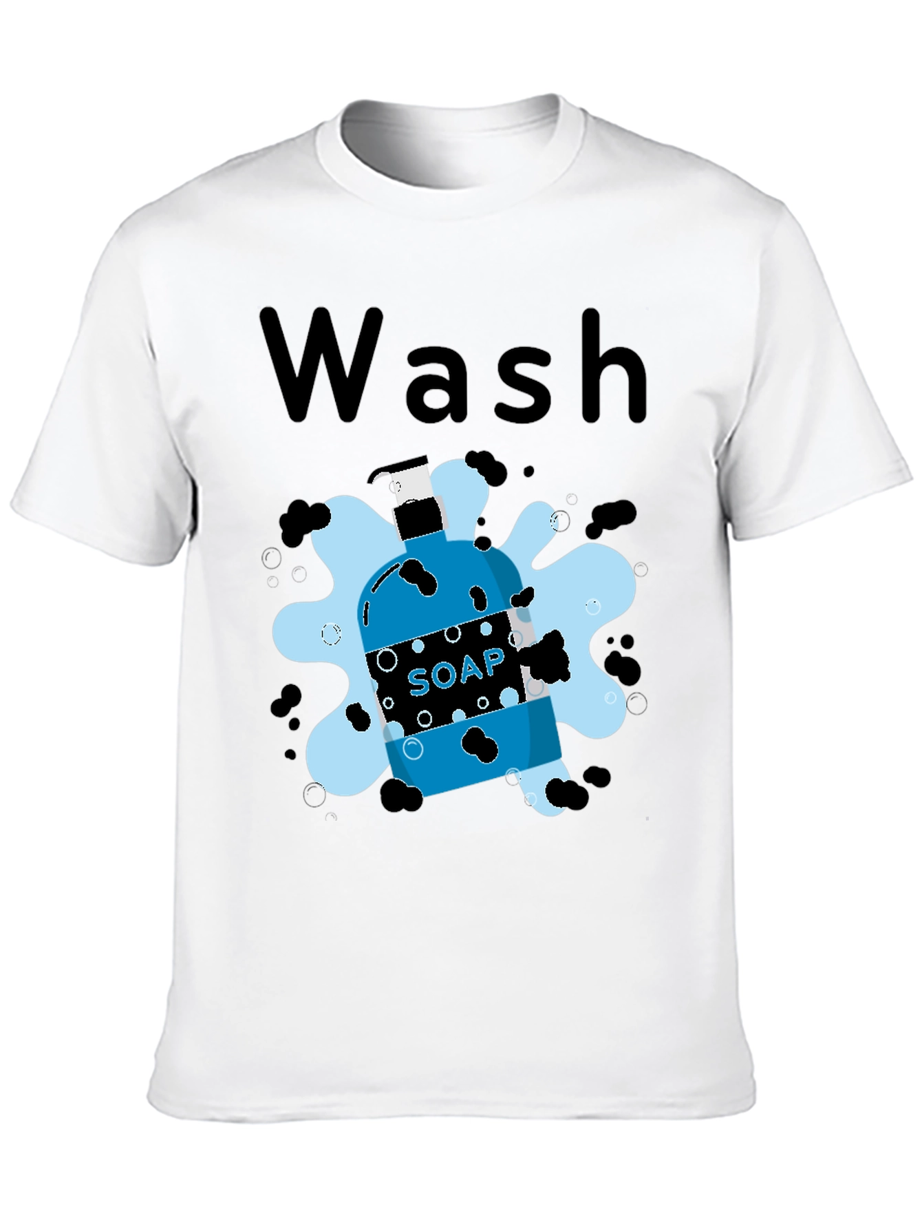 Wash Soap T-Shirt - Stay Clean & Fresh