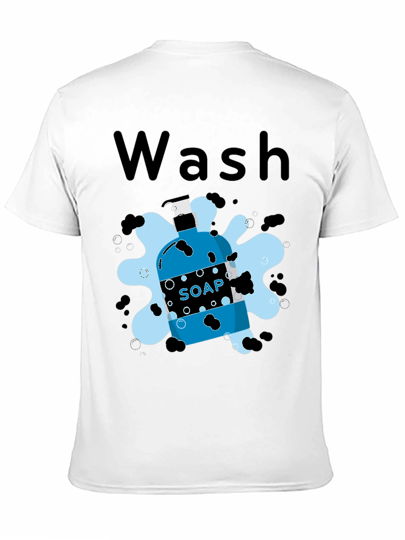 Wash Soap T-Shirt - Stay Clean & Fresh