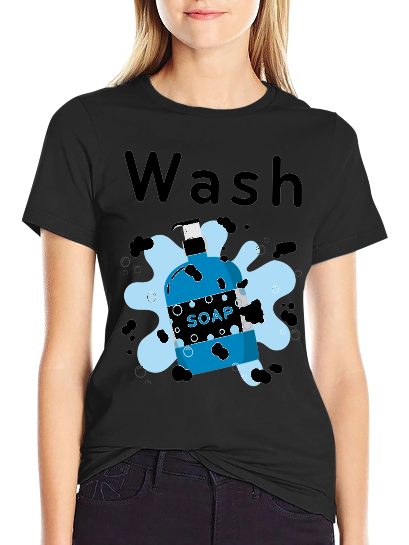 Wash Soap T-Shirt - Stay Clean & Fresh