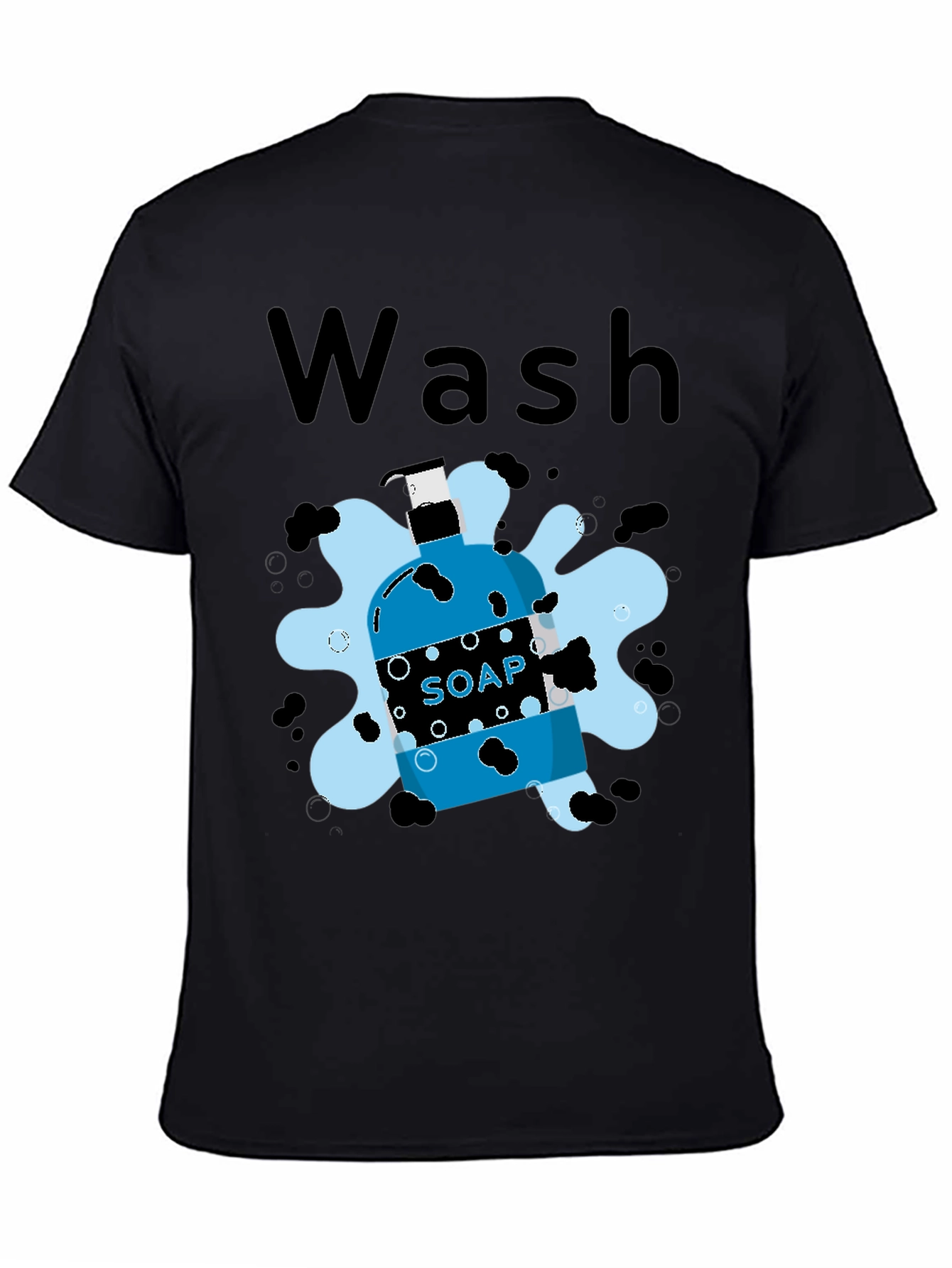 Wash Soap T-Shirt - Stay Clean & Fresh