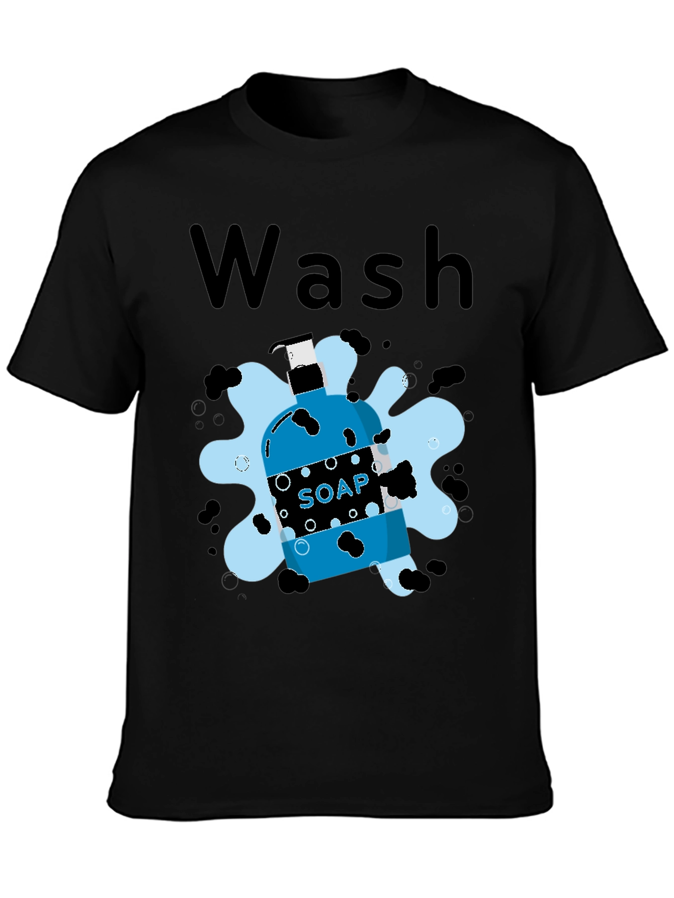 Wash Soap T-Shirt - Stay Clean & Fresh