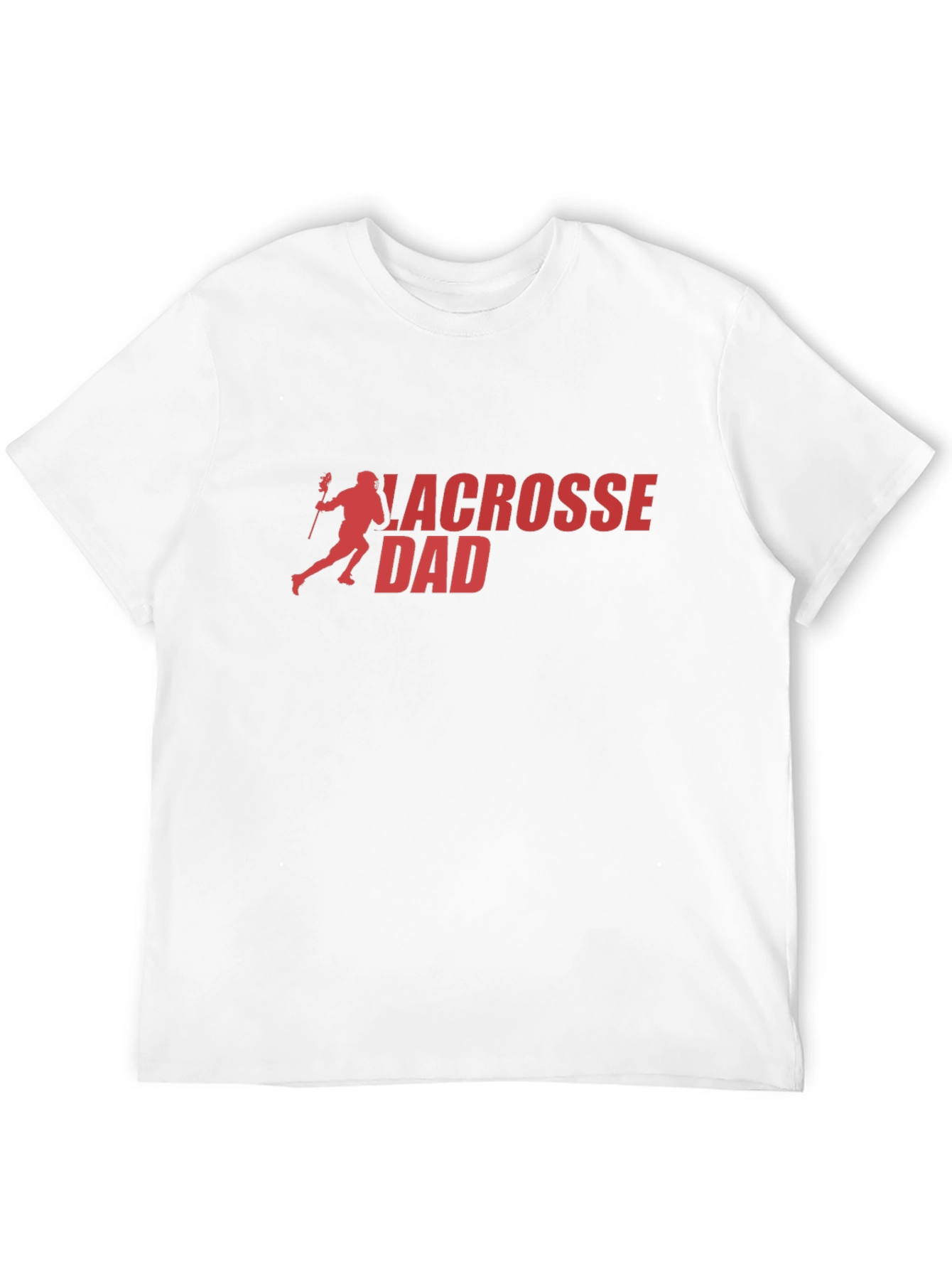 Lacrosse Dad T-Shirt - Black Graphic Tee
