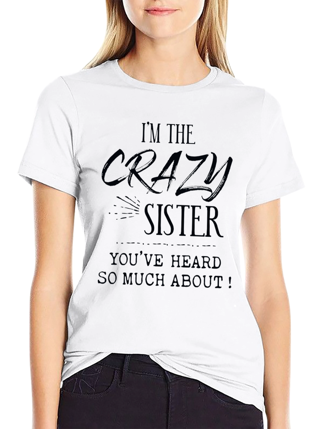 Crazy Sister Graphic Tee