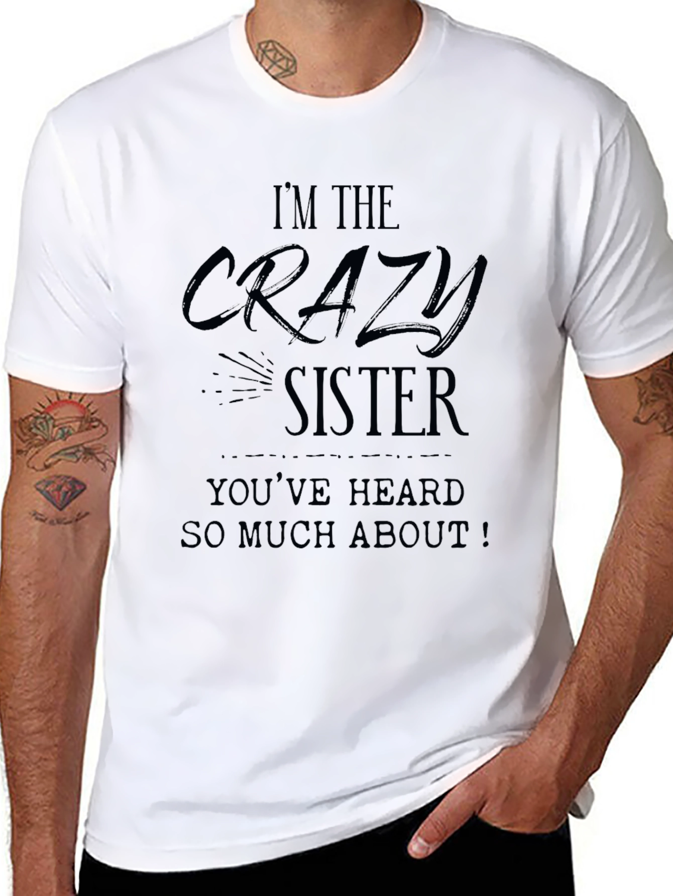 Crazy Sister Graphic Tee