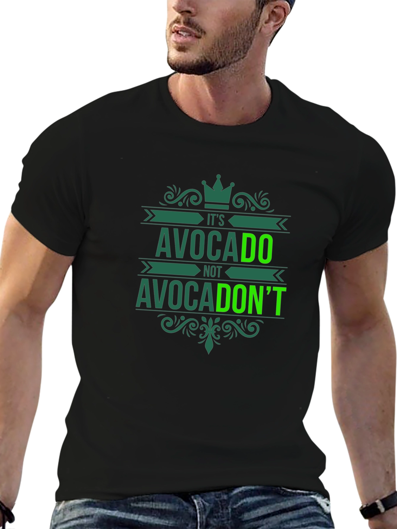 Avocado T-Shirt - Its Avocado Not AvocaDONT Fun Tee