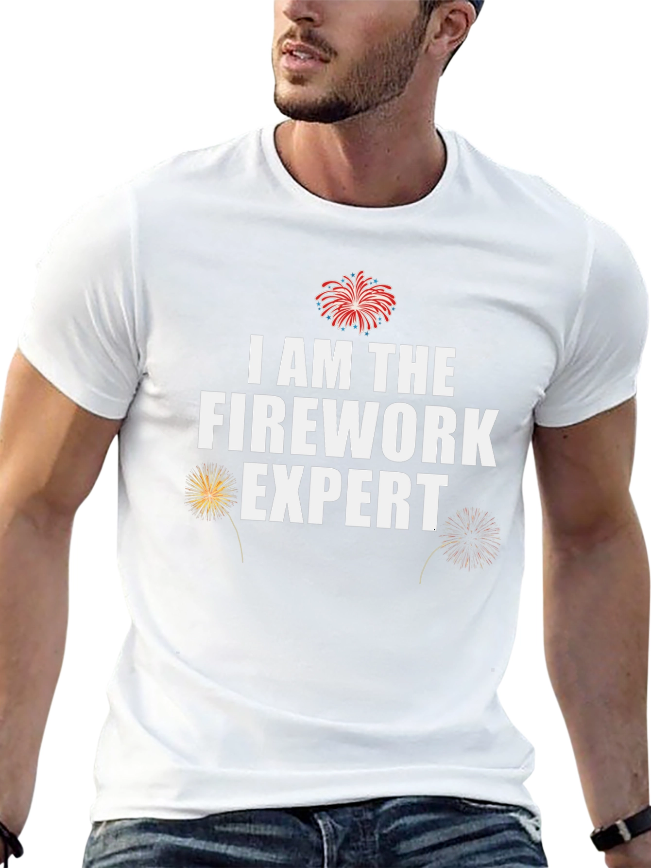 I Am The Firework Expert Graphic Tee