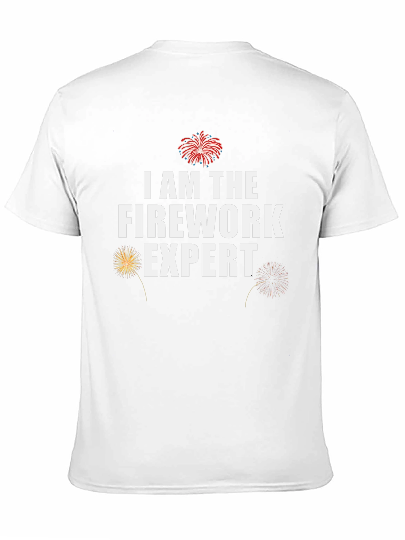 I Am The Firework Expert Graphic Tee