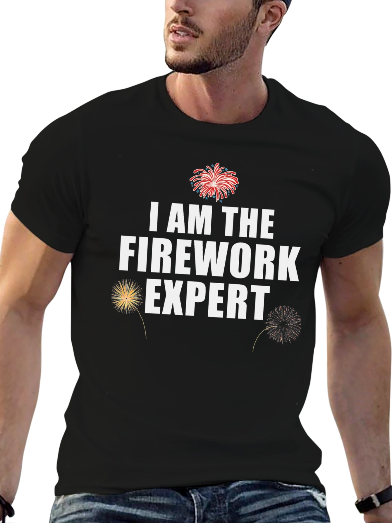 I Am The Firework Expert Graphic Tee
