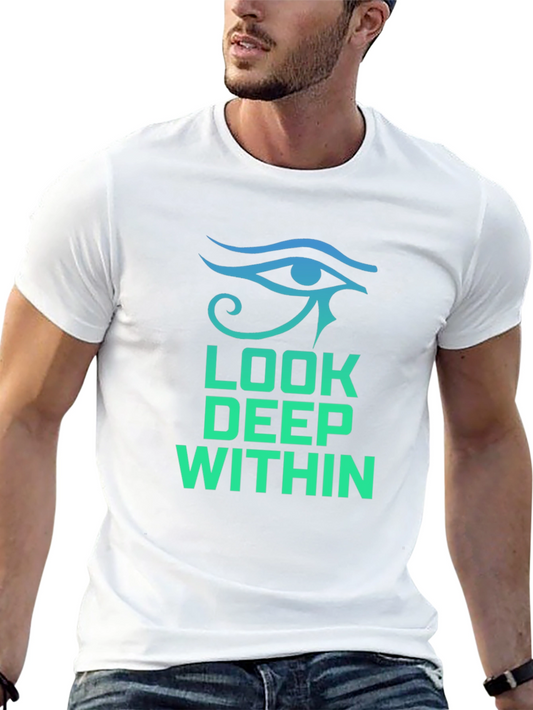 Eye of Horus Graphic T-Shirt - Look Deep Within
