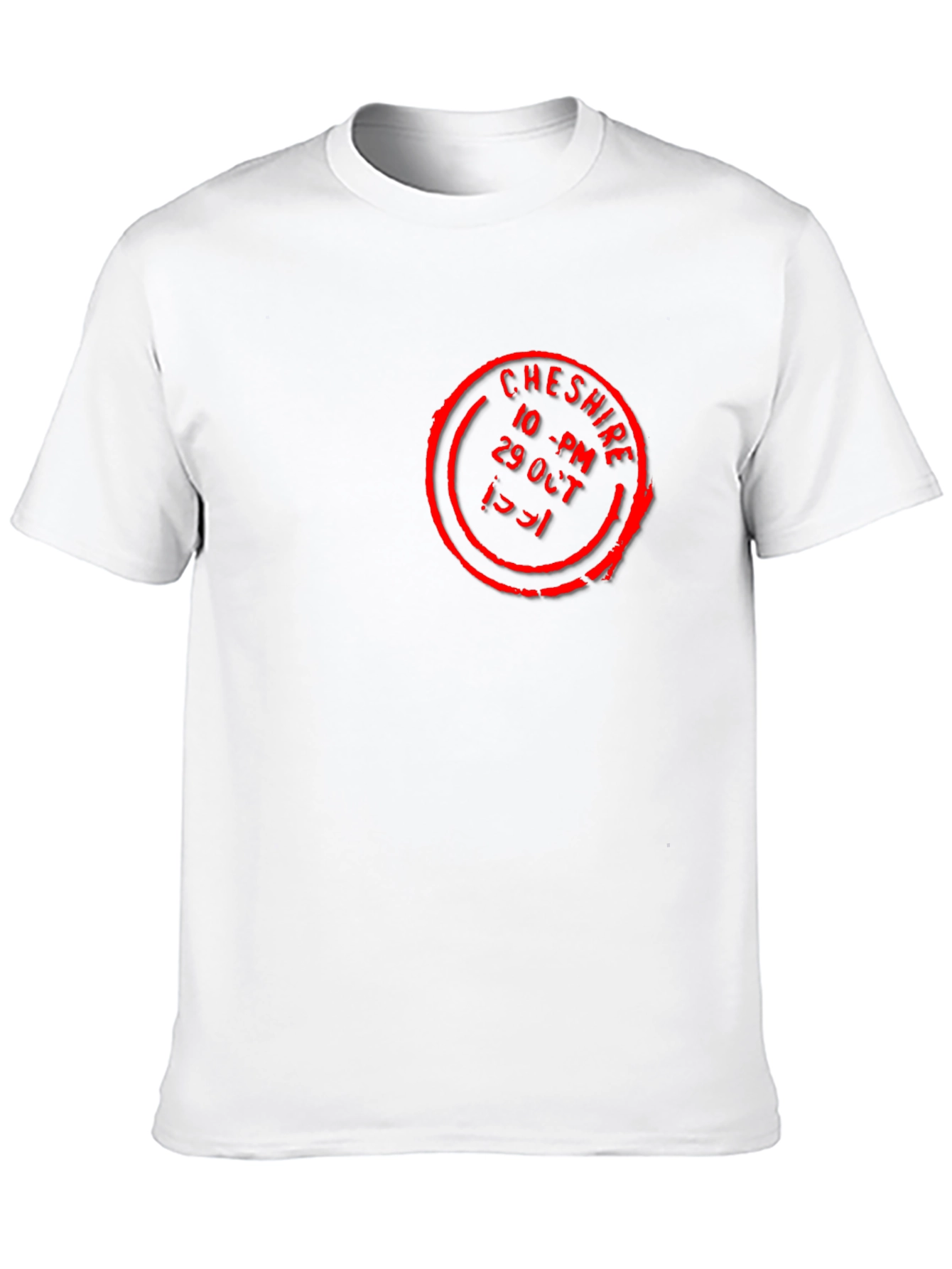 Cheshire Halloween T-Shirt 10 PM Oct 29