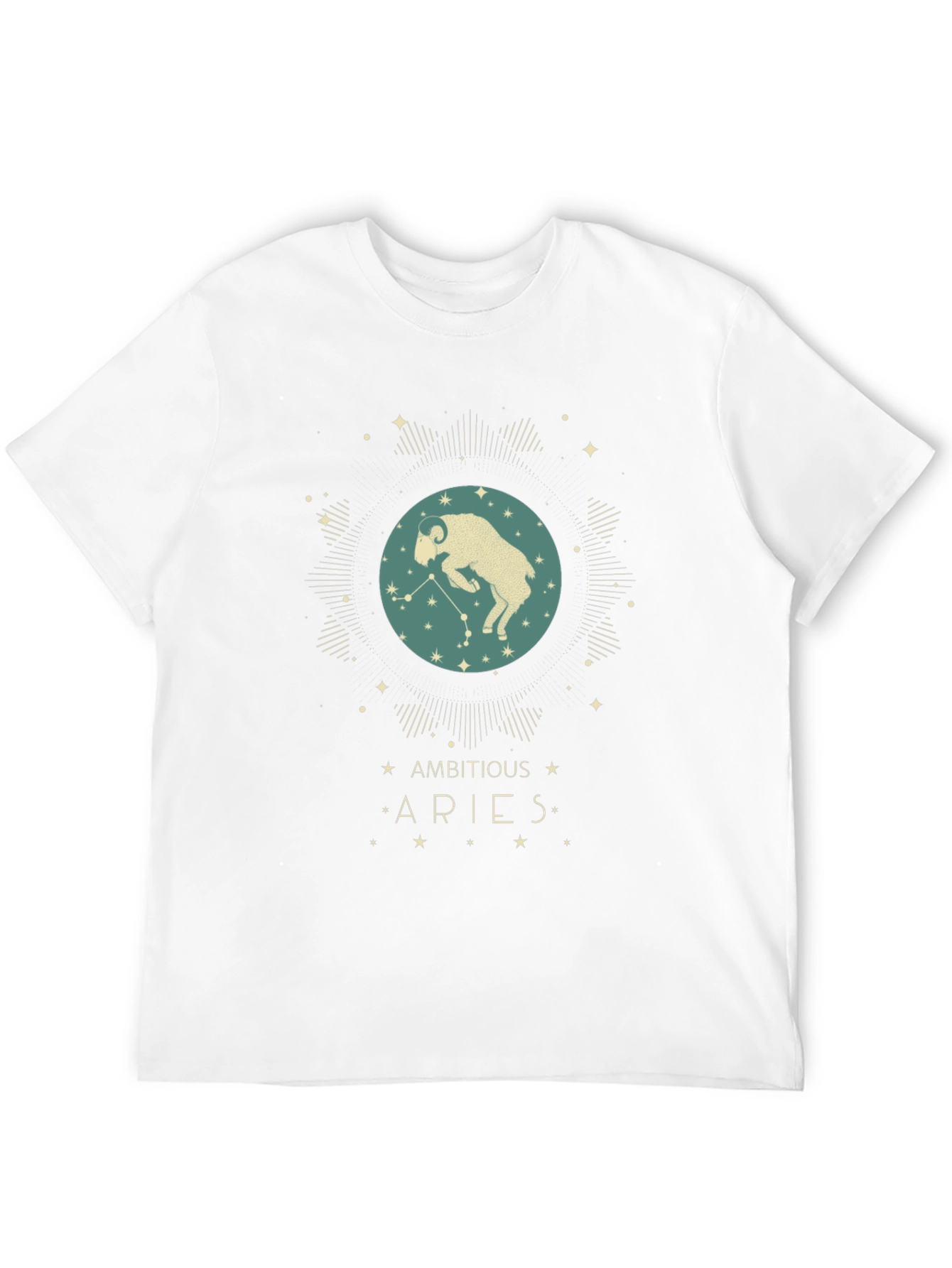 Aries Zodiac T-Shirt - Ambitious Star Sign Tee