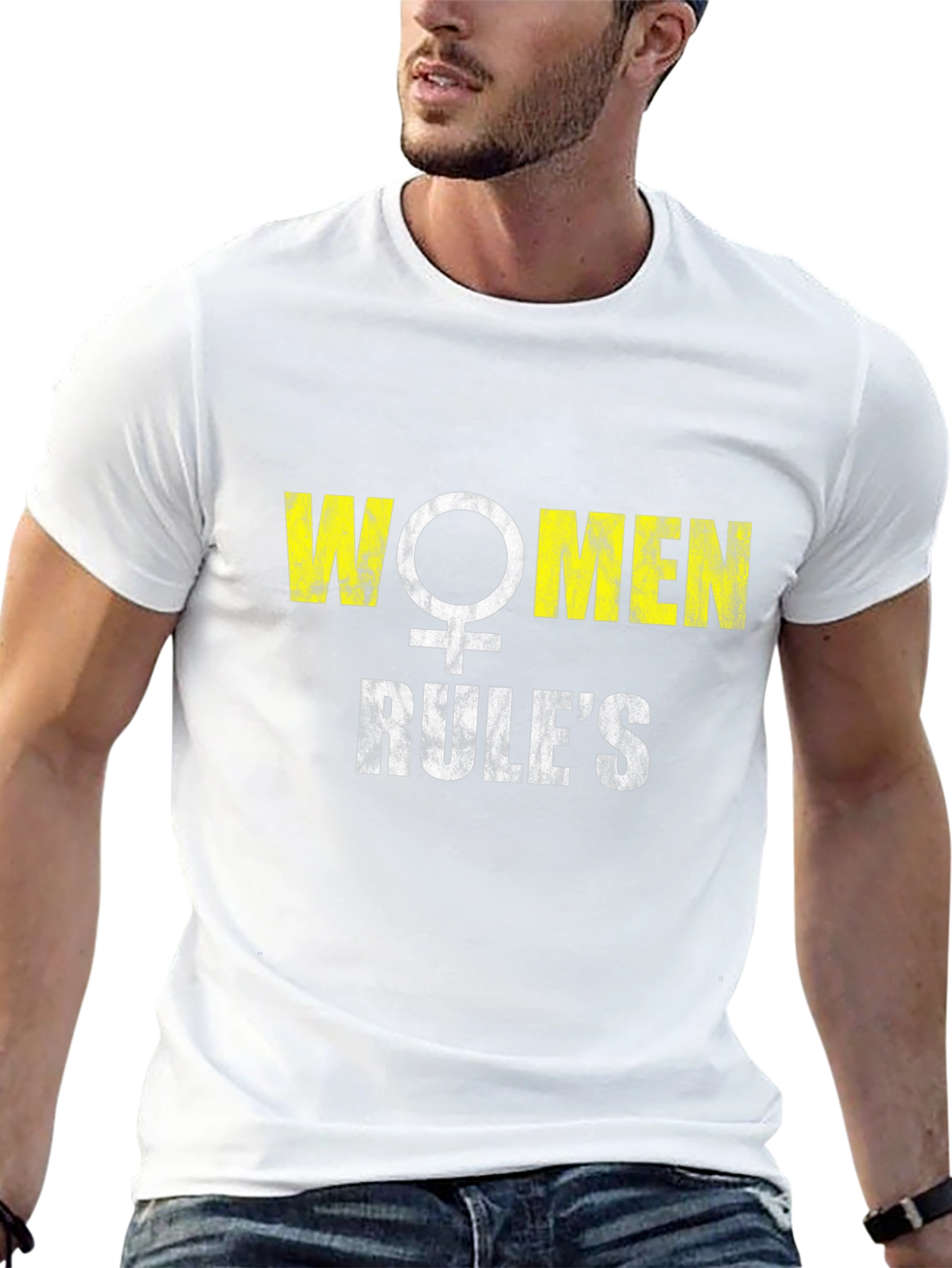 Women Rule T-Shirt Feminist Graphic Tee