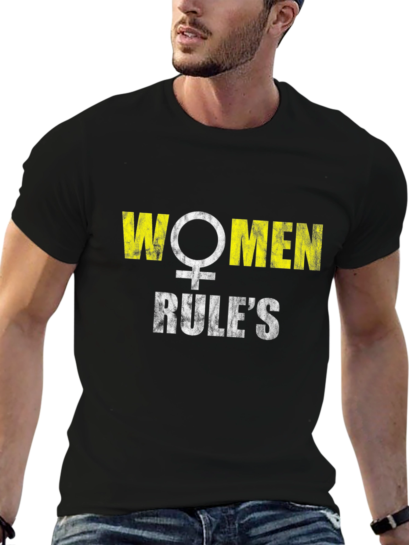 Women Rule T-Shirt Feminist Graphic Tee