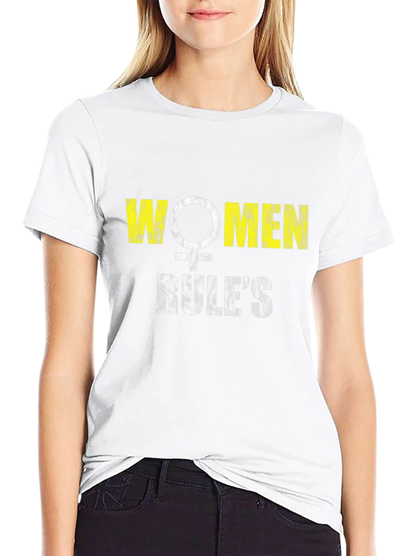 Women Rule T-Shirt Feminist Graphic Tee