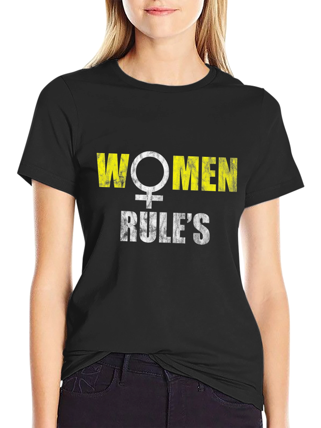 Women Rule T-Shirt Feminist Graphic Tee