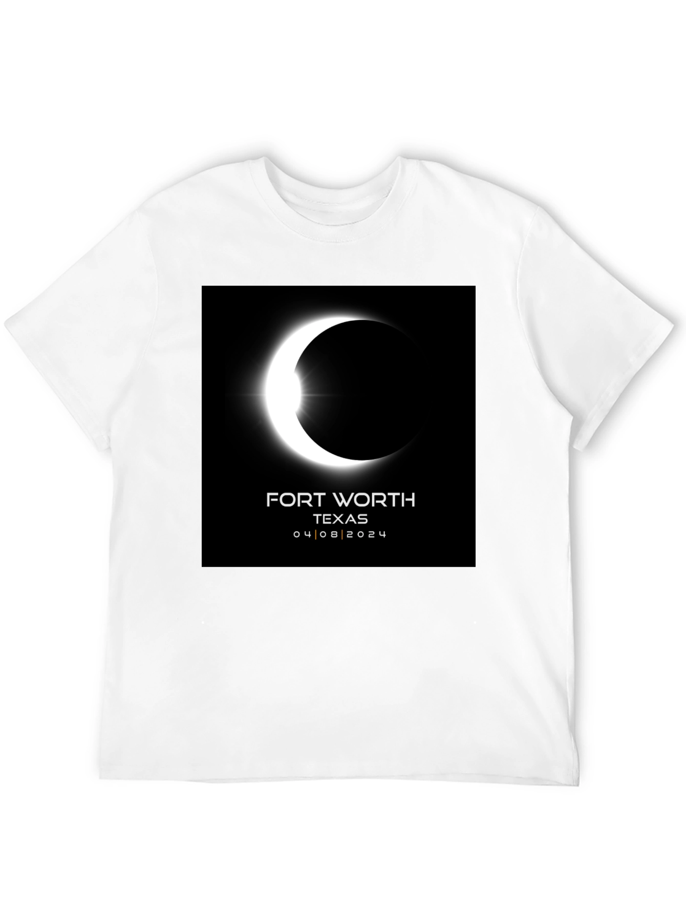 Fort Worth Texas Eclipse 2024 T-Shirt